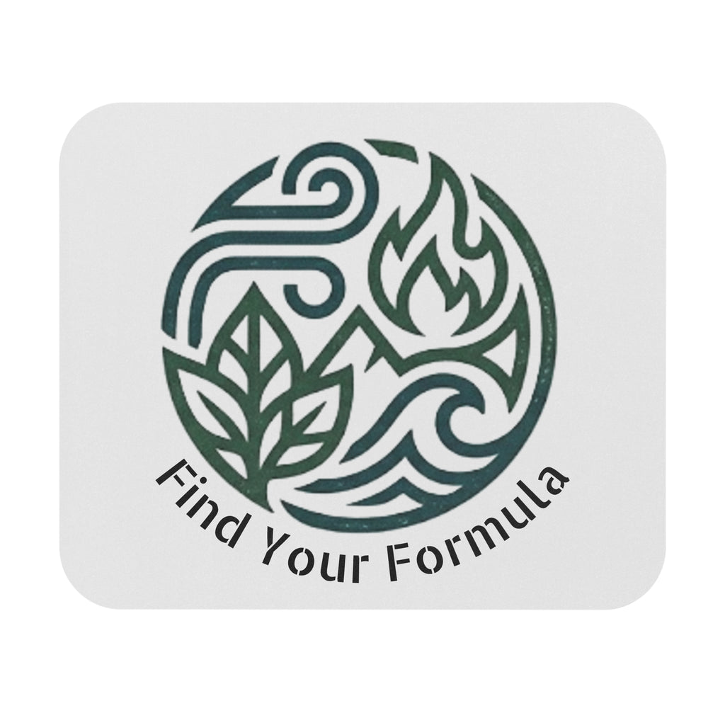Find Your Formula Mouse Pad – Nature Elements Desk Mat