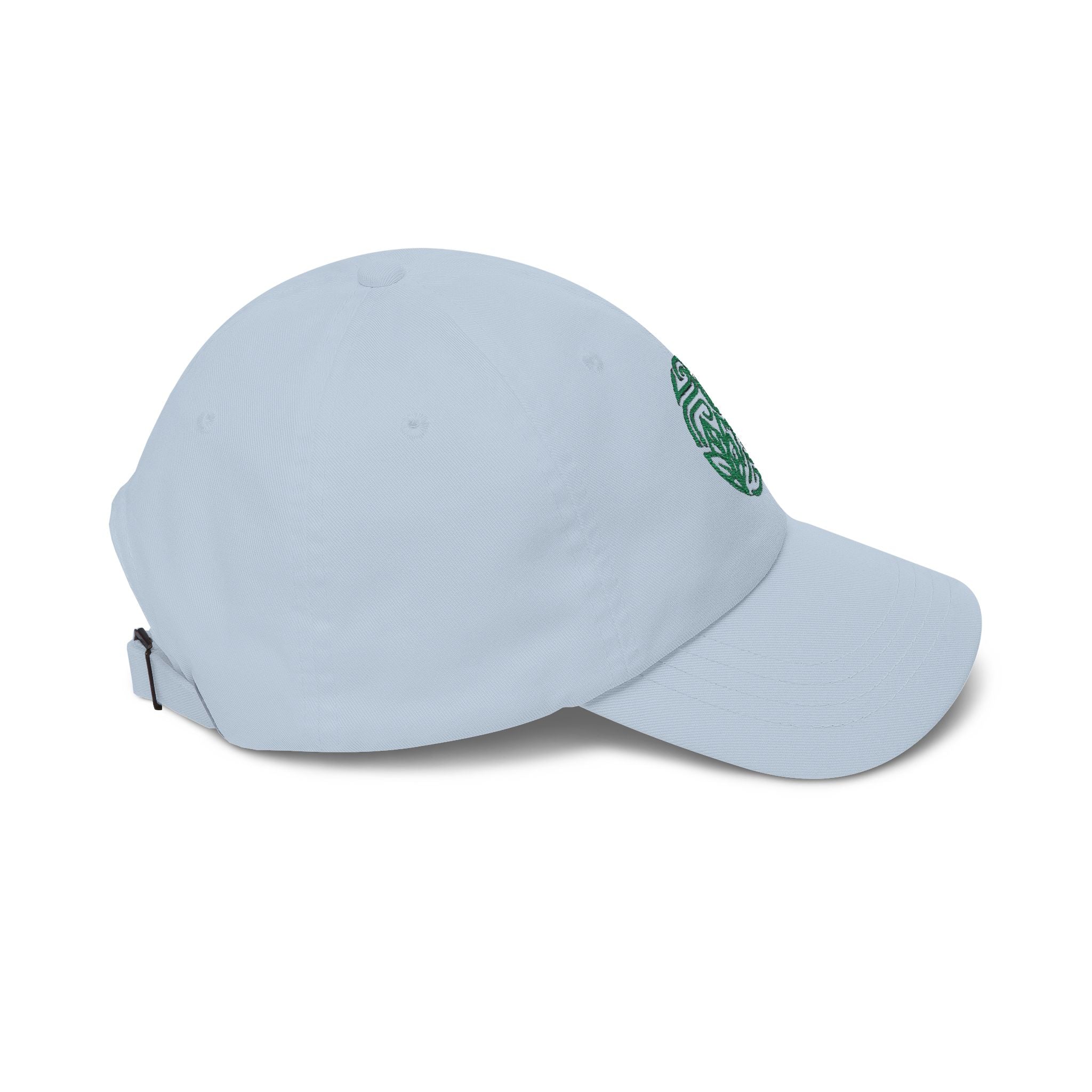 Dad Cap — Green Eco Earth Embroidered Logo
