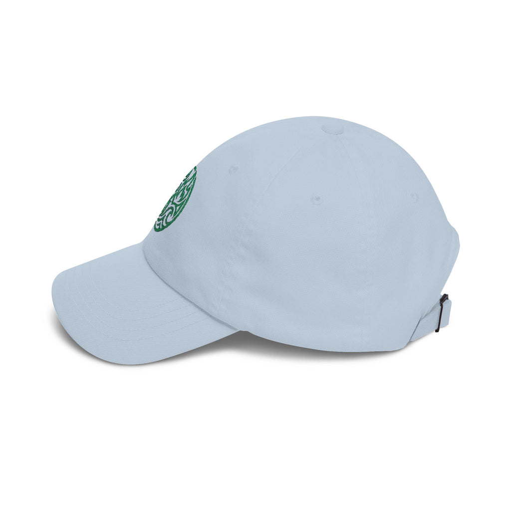 Dad Cap — Green Eco Earth Embroidered Logo