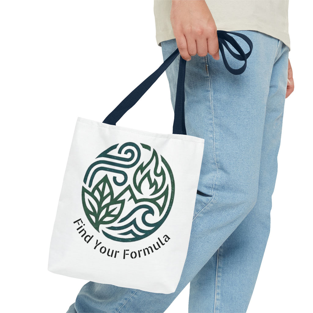 Find Your Formula Tote Bag – Elemental Nature Canvas Shopper