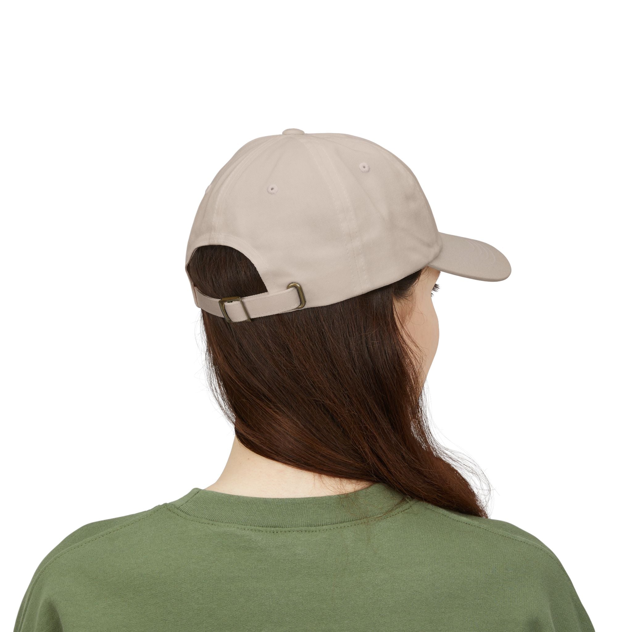 Dad Cap — Green Eco Earth Embroidered Logo