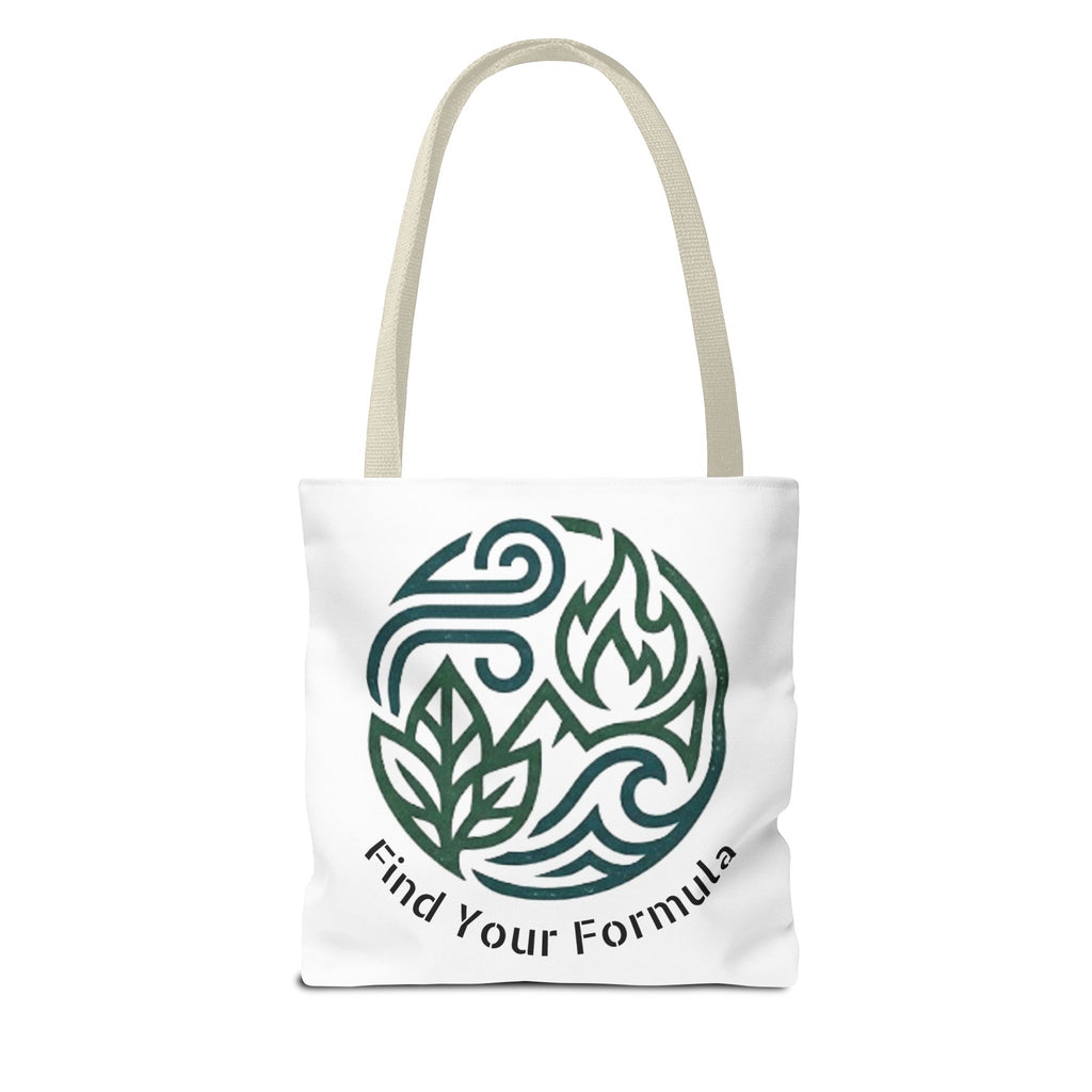 Find Your Formula Tote Bag – Elemental Nature Canvas Shopper