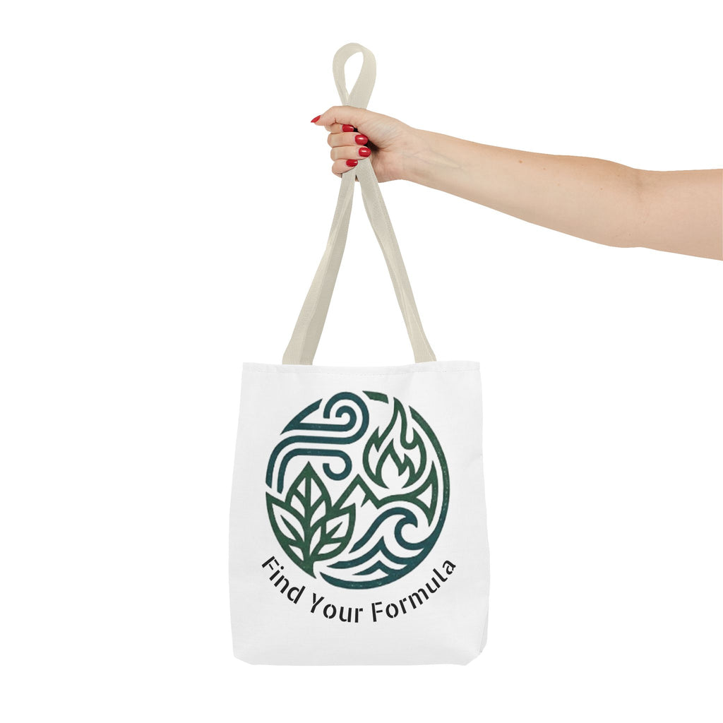 Find Your Formula Tote Bag – Elemental Nature Canvas Shopper
