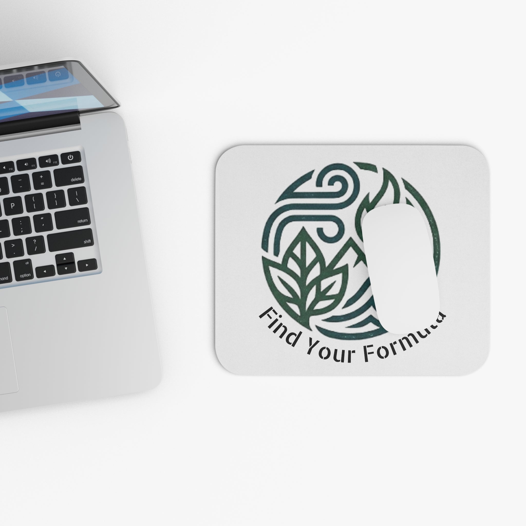 Find Your Formula Mouse Pad – Nature Elements Desk Mat