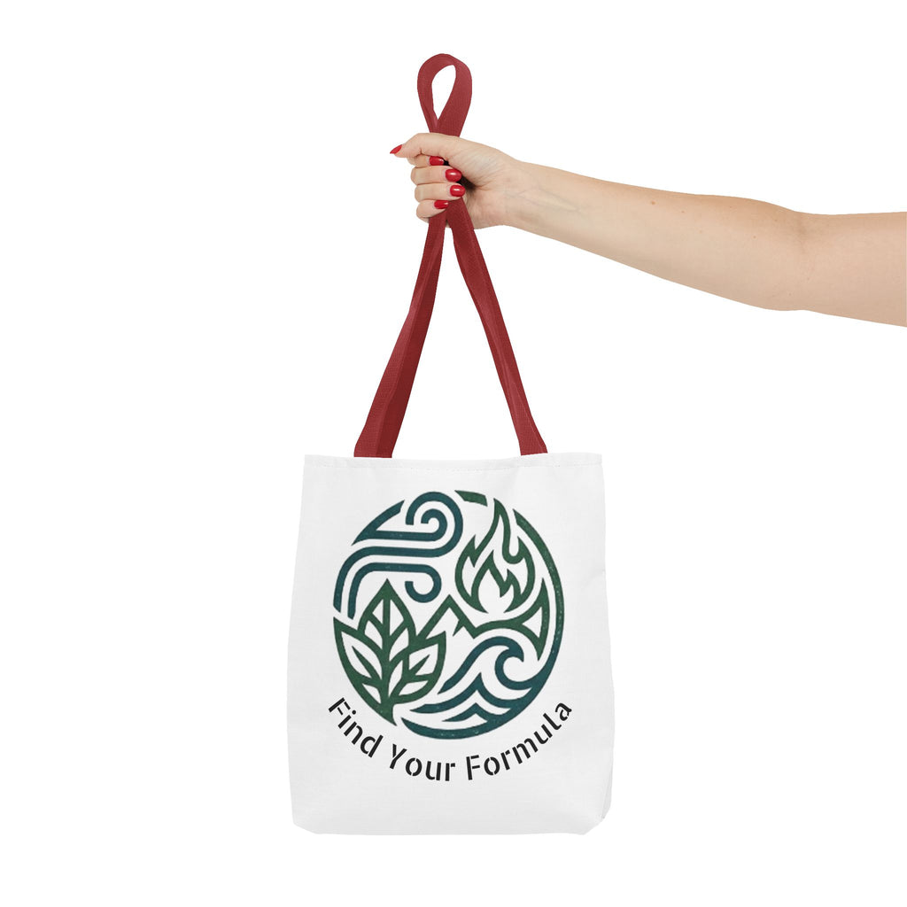 Find Your Formula Tote Bag – Elemental Nature Canvas Shopper