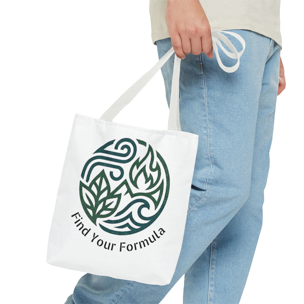 Find Your Formula Tote Bag – Elemental Nature Canvas Shopper