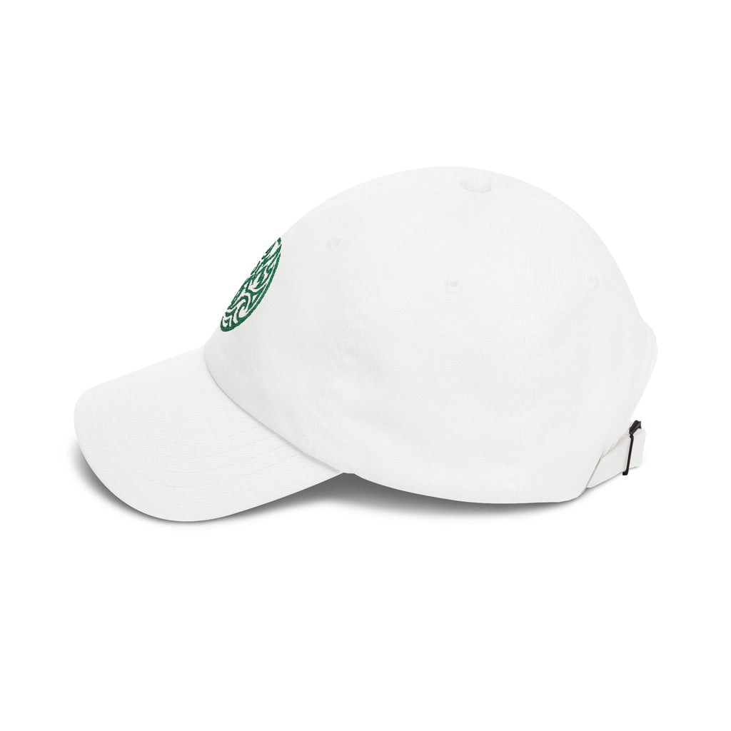Dad Cap — Green Eco Earth Embroidered Logo