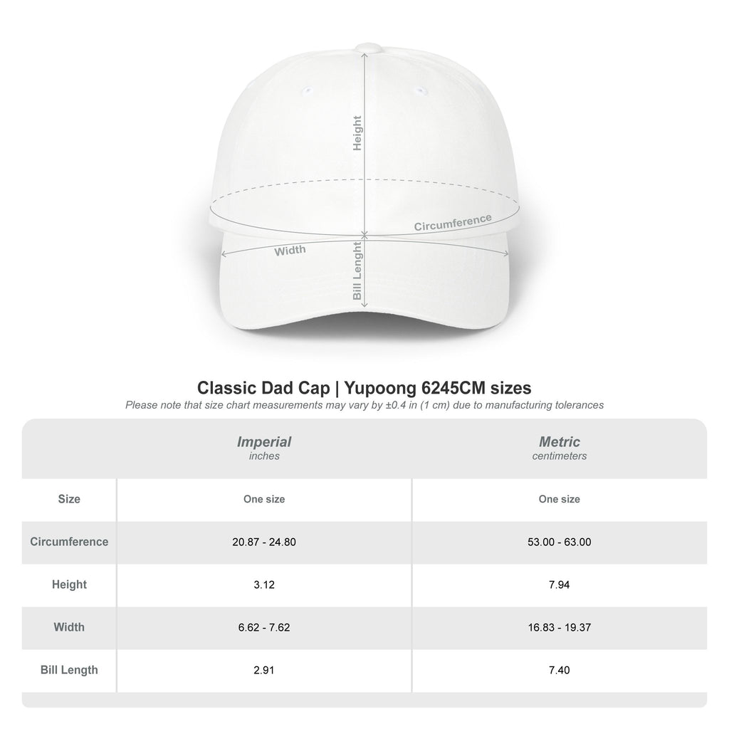 Dad Cap — Green Eco Earth Embroidered Logo