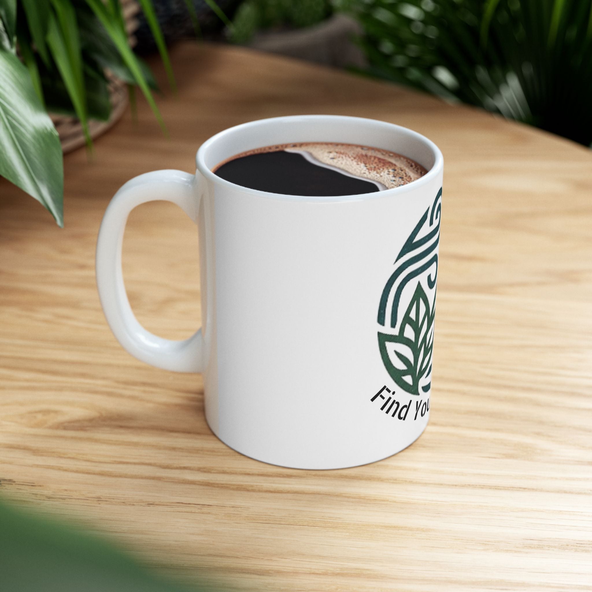 Find Your Formula Ceramic Mug — Elemental Nature Coffee Cup (11oz & 15oz)