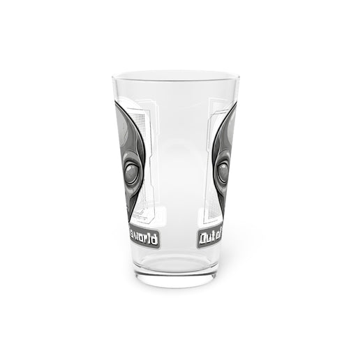 Alien Head Pint Glass (16 oz) — "Out of This World" Sci‑Fi Beer Glass