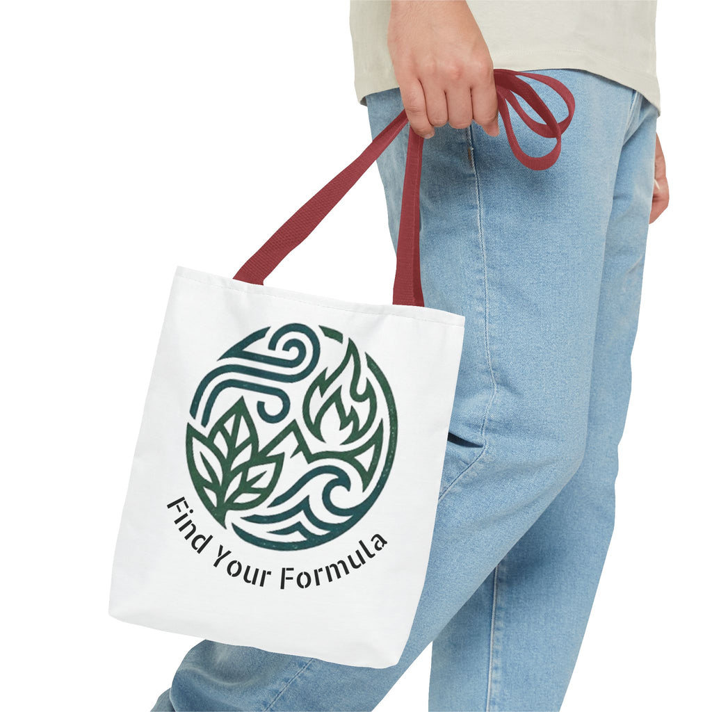 Find Your Formula Tote Bag – Elemental Nature Canvas Shopper