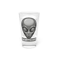 Alien Head Pint Glass (16 oz) — "Out of This World" Sci‑Fi Beer Glass