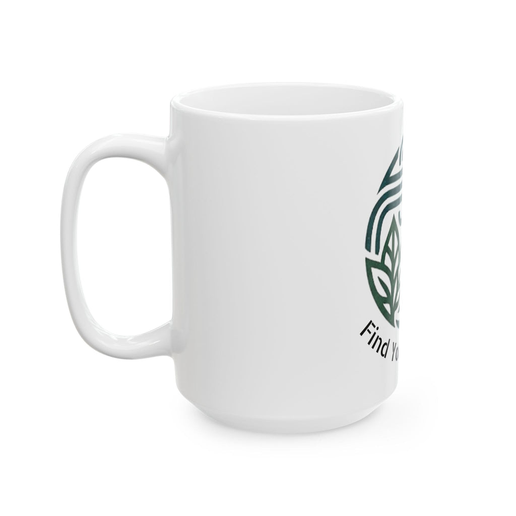 Find Your Formula Ceramic Mug — Elemental Nature Coffee Cup (11oz & 15oz)