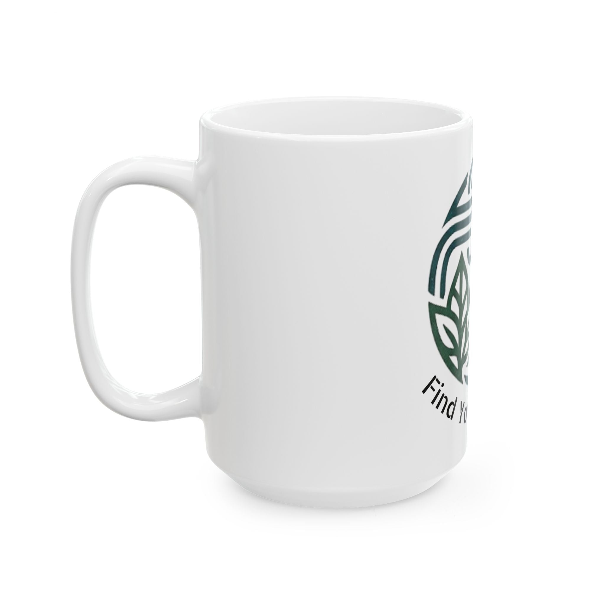 Find Your Formula Ceramic Mug — Elemental Nature Coffee Cup (11oz & 15oz)